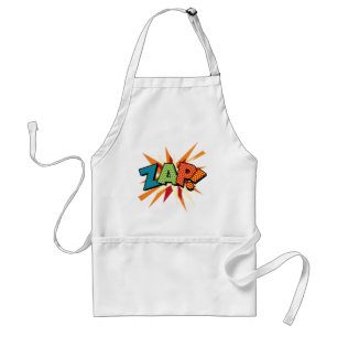 ZAP Leuke Retro Stripboek Pop Art Standaard Schort