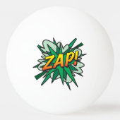 ZAP Modern Cool Funny Comic Book Pingpongballen (Achterkant)