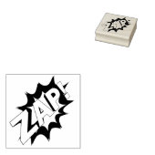ZAP! Rubberstempel Rubberstempel (Gestempeld)