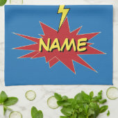ZAP ! serviette personnalisée (Plié)