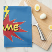 ZAP ! serviette personnalisée (Quart Plié)