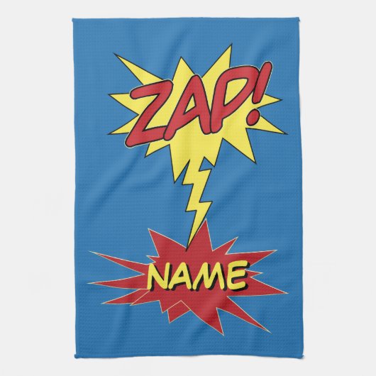 ZAP ! serviette personnalisée (Vertical)