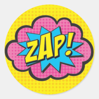ZAP ! Stickers Superhero GV@