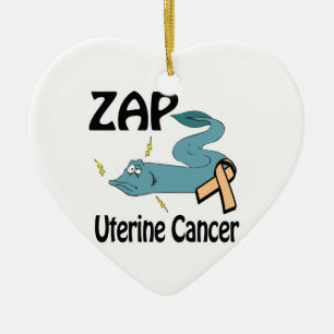ZAP Uterine Cancer Keramisch Ornament