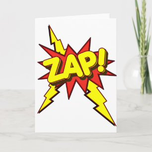Zap, Zing, Pow. Kaart