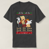 Zapp Brannigan Let it snu Kerstmis T-shirt (Design voorkant)