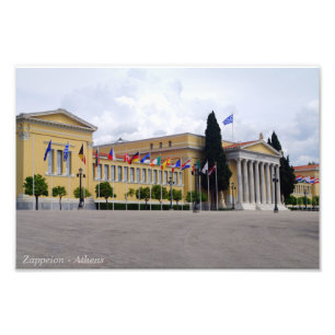 Zappeion - Athene Foto Afdruk