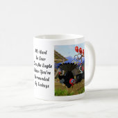 Zar als een adelaar koffiemok (Voorkant rechts)