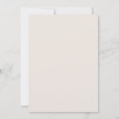 ZARA Modern Afstuderen Invitation with Photo Kaart (Achterkant)