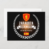 Zaragoza Briefkaart (Voorkant / Achterkant)