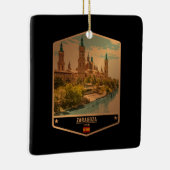 Zaragoza Keramisch Ornament (Rechts)