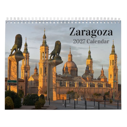 Zaragoza Spanje 2027 Kalender (Hoes)
