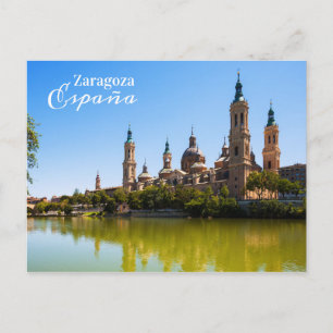 Zaragoza Spanje briefkaart