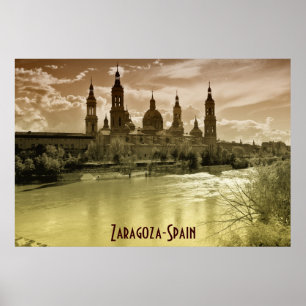 Zaragoza-Spanje II Poster