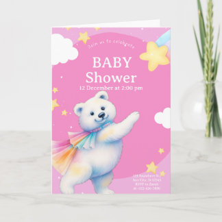 Zarah de dansende ijsbeer baby shower