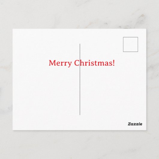 Zarah the Dancing Polar Bear — Kids’ Christmas Briefkaart (Achterkant)