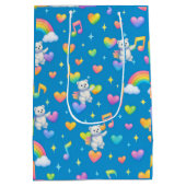 Zarah the Dancing Polar Bear | Wrapping Paper Medium Cadeauzakje (Achterkant)