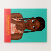 Zara's Wash Day-Fulani Braids Puzzle 16X20 56pc (Horizontal)