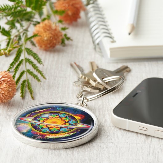 Zargon Orbz Kaleid Sleutelhanger (Zijkant)