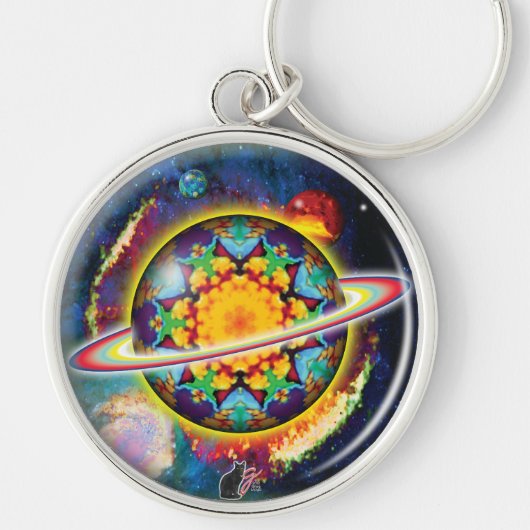 Zargon Orbz Kaleid Sleutelhanger (Voorkant)