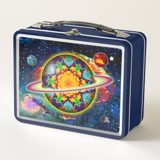 Zargon Orbz Metal Lunchbox (Voorkant)