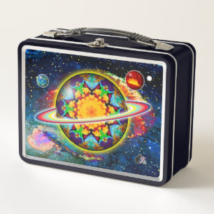 Zargon Orbz Metalen Lunchbox