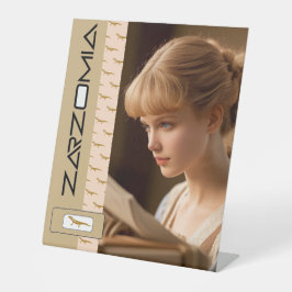 ZARZOMIA RECLAMEBORD MET VOETSTUK