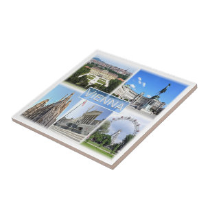zAT005 VIENNA, Oostenrijk, Europa, Tegeltje