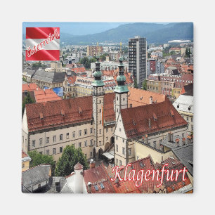 ZAT017 KLAGENFURT AM WÖRTHERSEE Oostenrijk, koelka Magneet