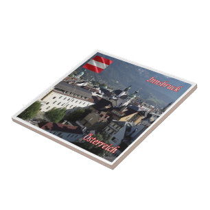 zAT018 INNSBRUCK, Oostenrijk Tegeltje