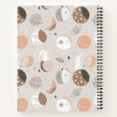 Zat droombundels in het ruimtetype notitieboek (Achterkant)