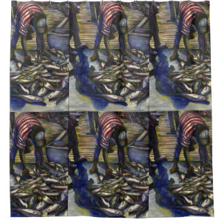 Zaterdag de zegeningen, Harbour Island, Bahama's Douchegordijn