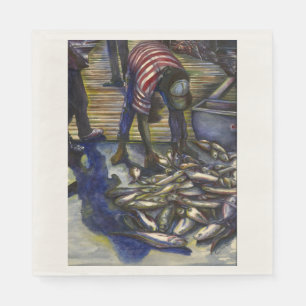 Zaterdag de zegeningen, Harbour Island, Bahama's Servetten