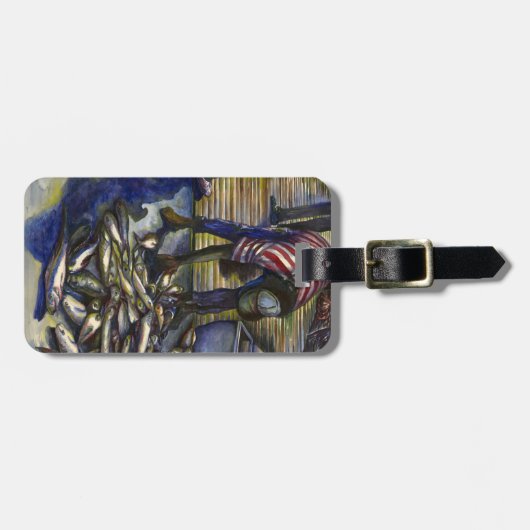 Zaterdag in de kelder, Harbor Island Bagagelabel (Voorkant horizontaal)