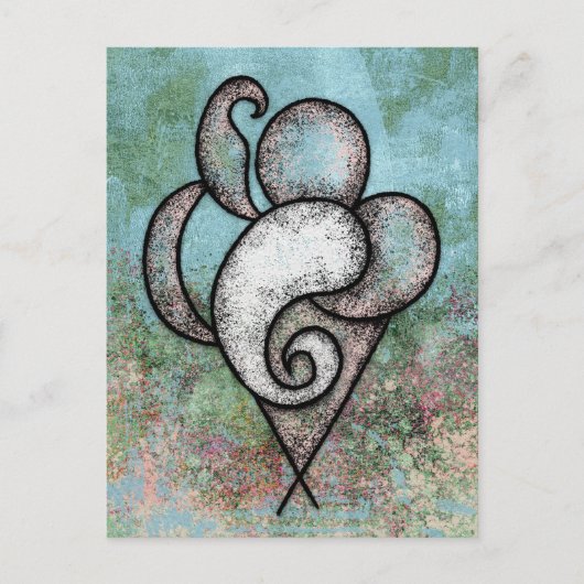 Zaterdag in het Briefkaart van de tuin (Voorkant)