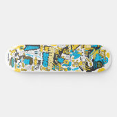 Zaterdag in Soho Skateboard (Horizontaal)