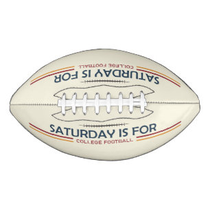 Zaterdag is voor het universitair football
