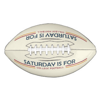 Zaterdag is voor het universitair football