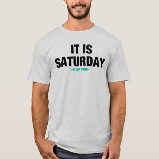 zaterdag t-shirt