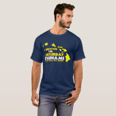 zaterdag Tsunami Survivor T-shirt (Voorkant volledig)