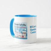 Zaterdag voor kleine bedrijven mok (Voorkant links)