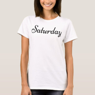 "Zaterdag" Vrouwen Basic Tanktop
