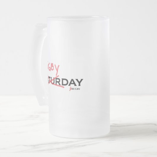 Zaterdag X Rugbyday Matglas Bierpul (Voorkant links)