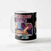 zaterdagavond koffiemok (Voorkant links)