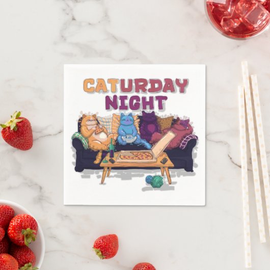 zaterdagavond servet (Insitu)