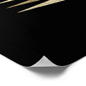 Zaterdagnacht in de stad poster (Hoek)