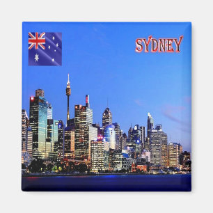 zAU029 SYDNEY, Australië, Oceanië, Fridge Magneet