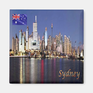 zAU031 SYDNEY, Skyline, Australië, Oceanië, Fridge Magneet