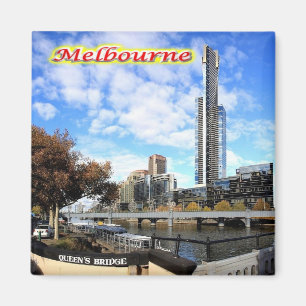 zAU054 MELBOURNE, EUREKA TOWER, Australië, Fridge Magneet