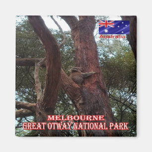 zAU075 MELBOURNE, Great Otway N.P. Fridge Magneet